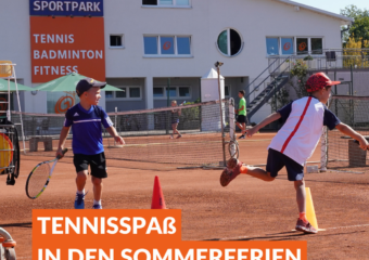 Tennisspaß in den Sommerferien