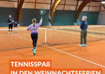 Tennisspaß in den Weihnachtsferien