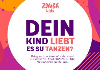 Neue Zumba Kids Kurse ab 13. April