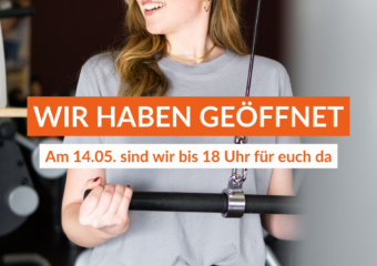 Unsere Öffnungszeiten an Christi Himmelfahrt