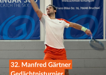 32. Manfred Gärtner Gedächtnisturnier