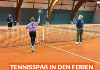 Tennisspaß in den Ferien